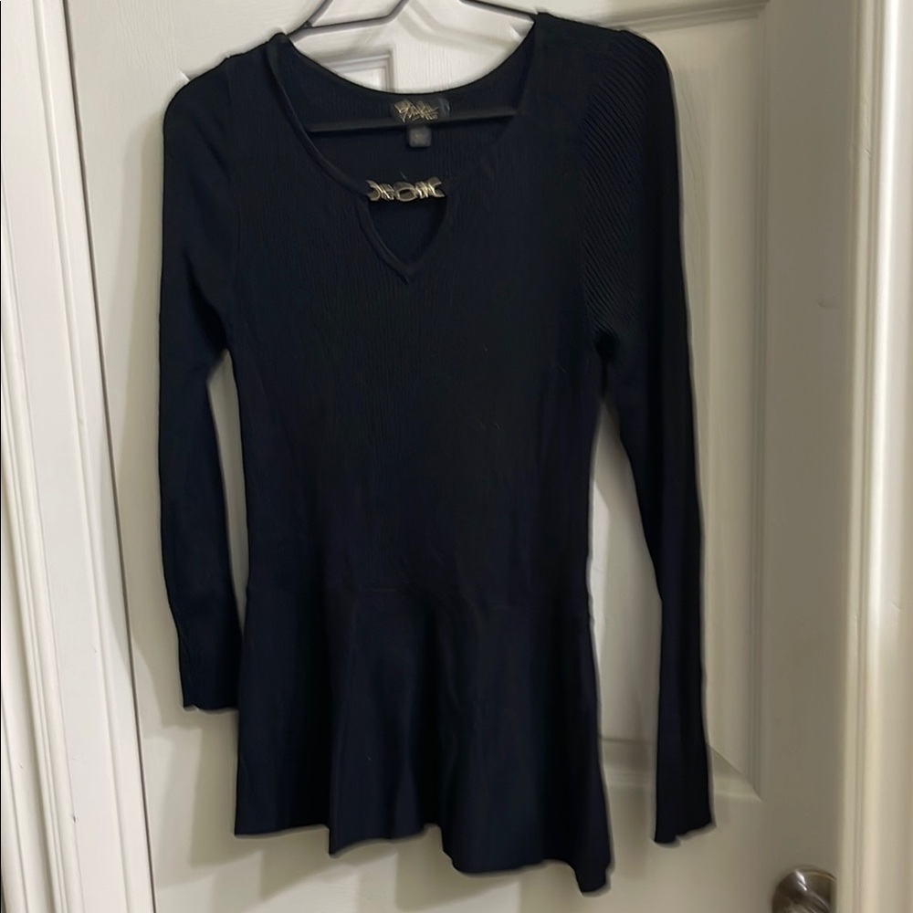 Black Long Sleeve Top
